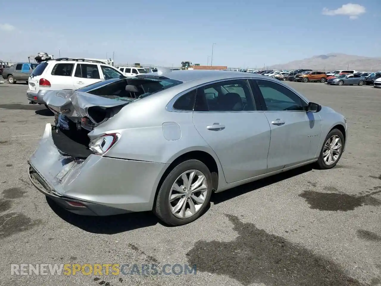 3 Photograph of a damaged car 1G1ZD5ST2MF072250 CHEVROLET MALIBU 2021