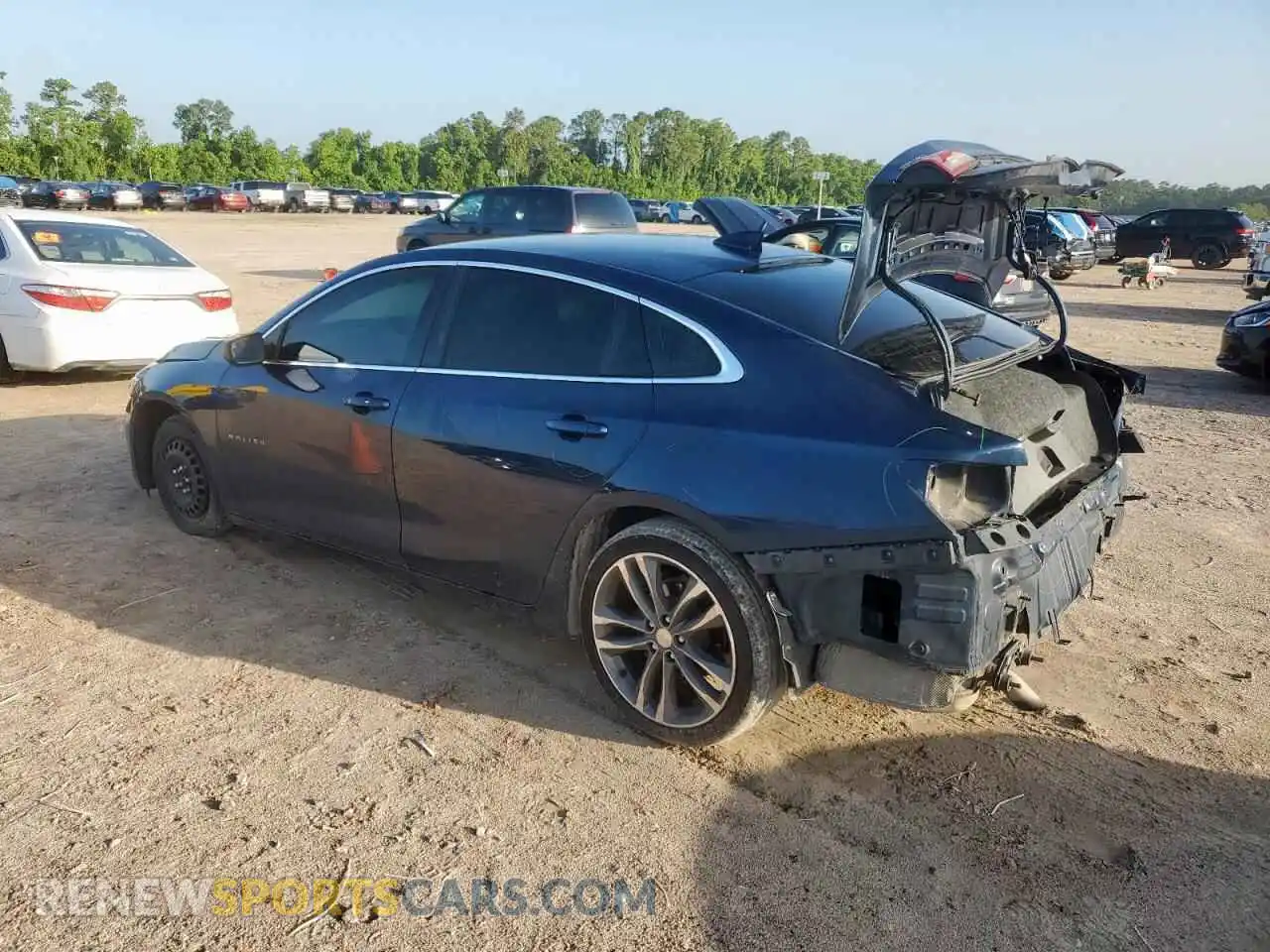2 Фотография поврежденного автомобиля 1G1ZD5ST2MF075164 CHEVROLET MALIBU 2021