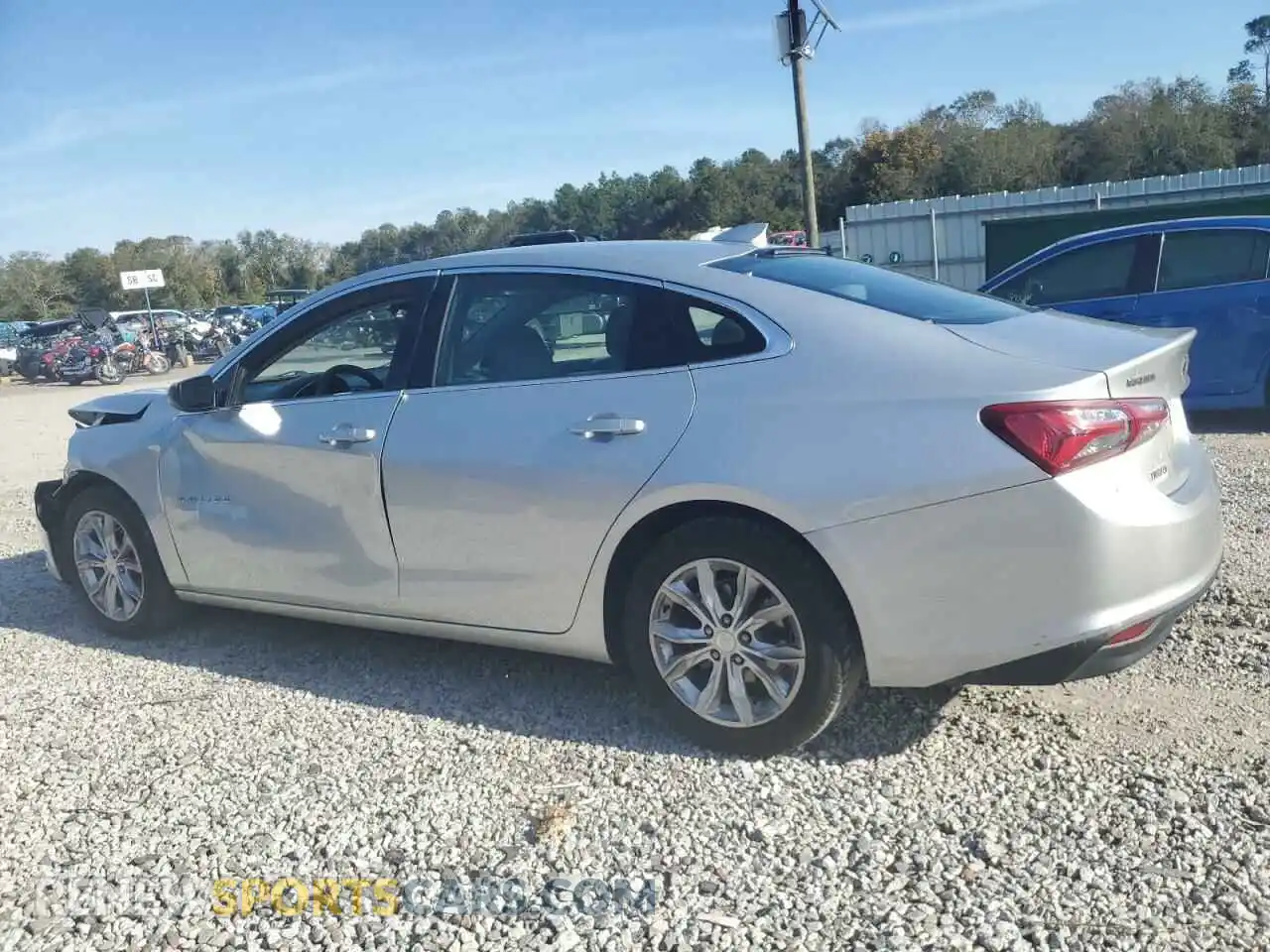2 Photograph of a damaged car 1G1ZD5ST2MF075634 CHEVROLET MALIBU 2021