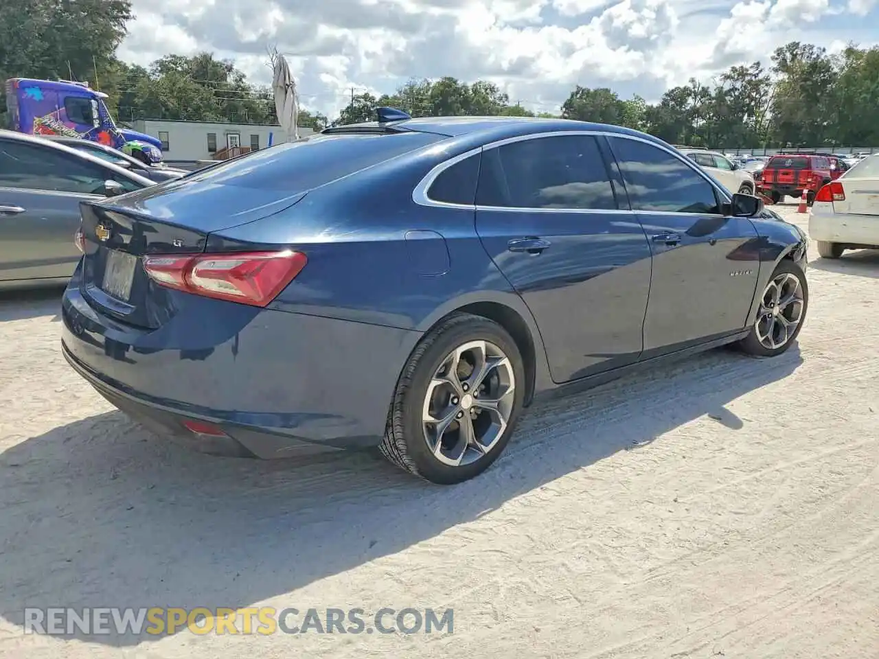 3 Photograph of a damaged car 1G1ZD5ST3MF013093 CHEVROLET MALIBU 2021