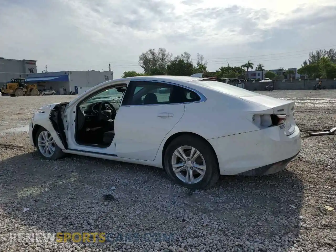 2 Photograph of a damaged car 1G1ZD5ST3MF021145 CHEVROLET MALIBU 2021