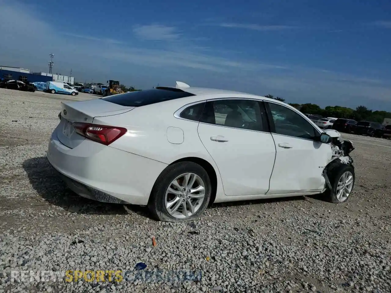 3 Photograph of a damaged car 1G1ZD5ST3MF021145 CHEVROLET MALIBU 2021