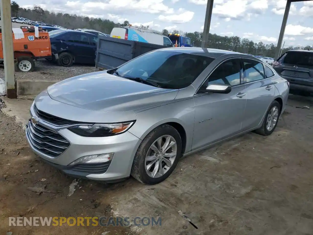 1 Photograph of a damaged car 1G1ZD5ST3MF024997 CHEVROLET MALIBU 2021