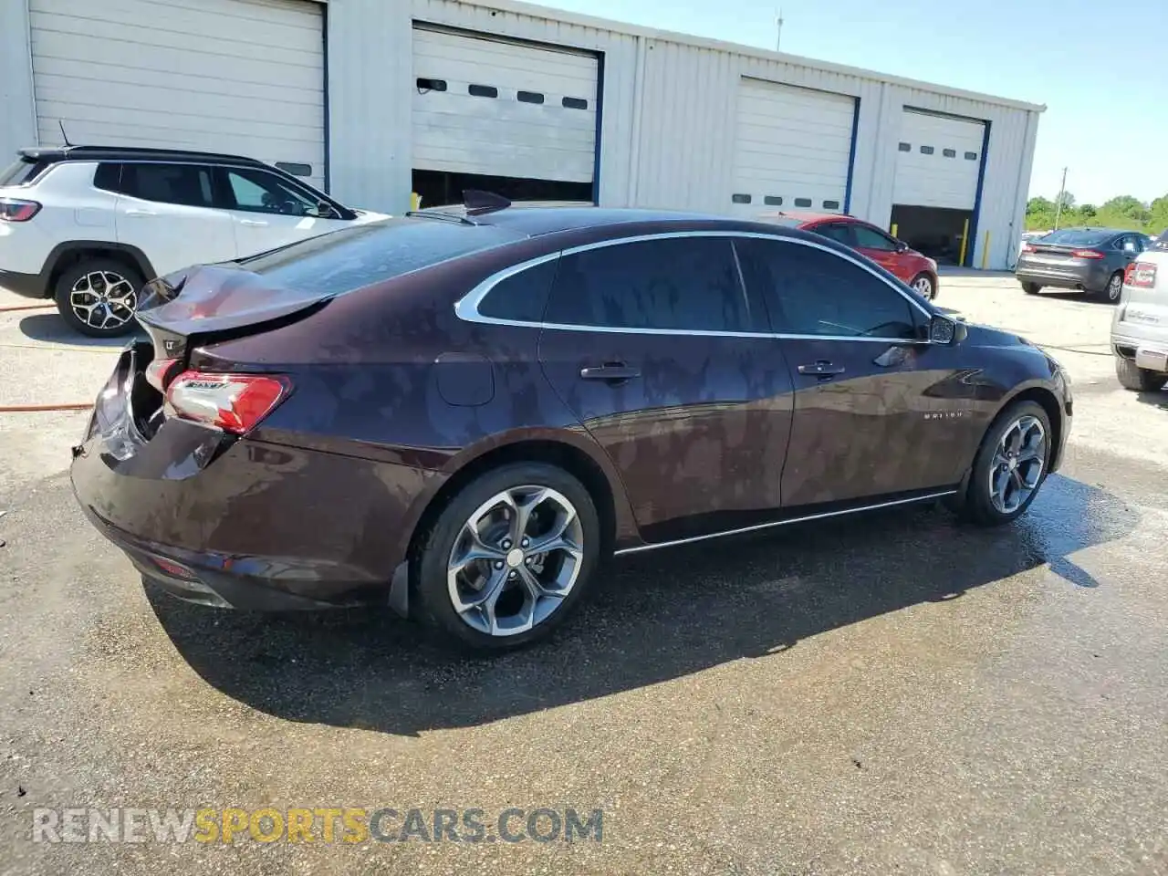 3 Photograph of a damaged car 1G1ZD5ST3MF059037 CHEVROLET MALIBU 2021