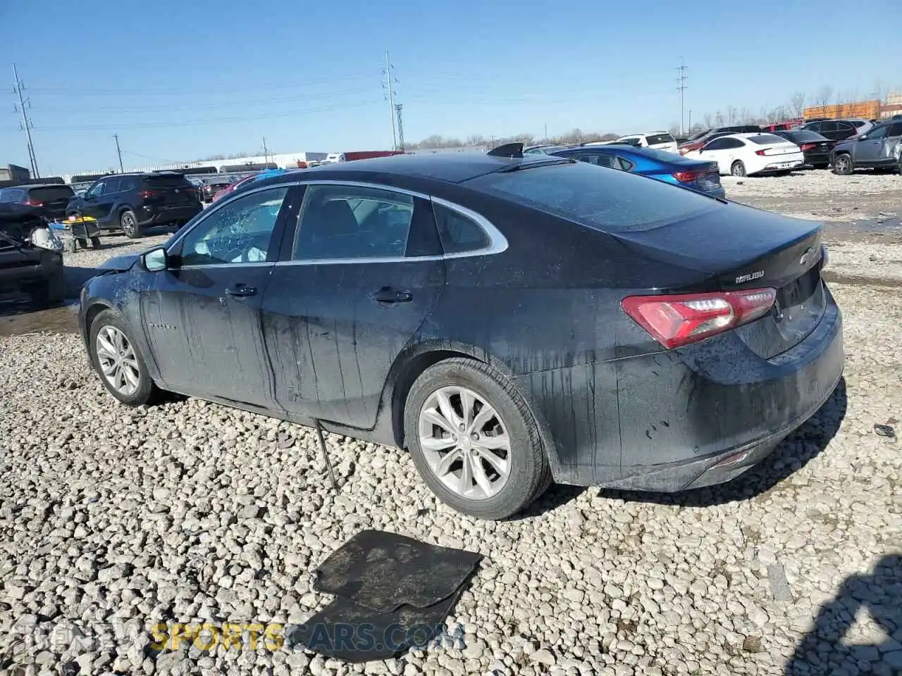 2 Photograph of a damaged car 1G1ZD5ST3MF059653 CHEVROLET MALIBU 2021