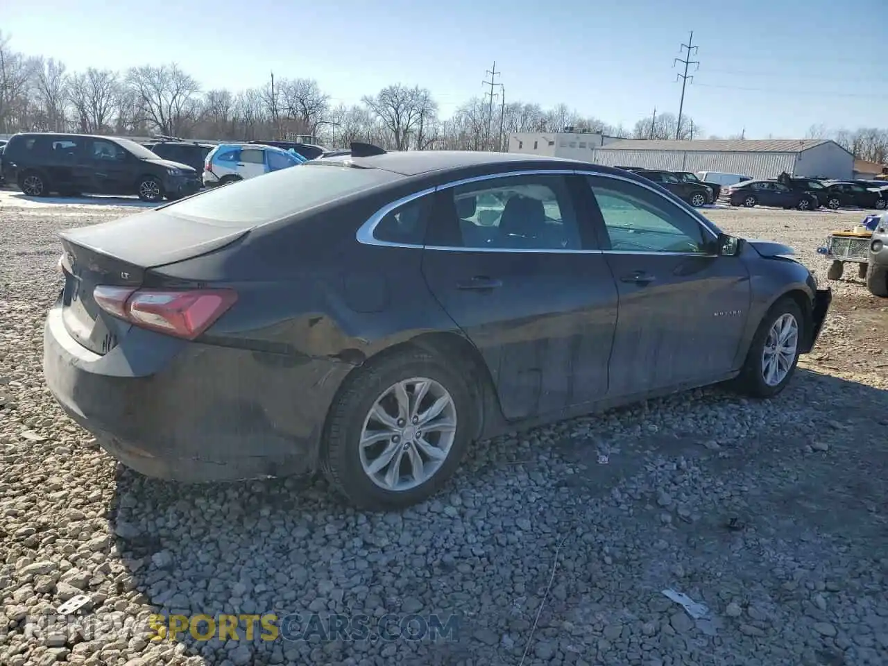 3 Photograph of a damaged car 1G1ZD5ST3MF059653 CHEVROLET MALIBU 2021