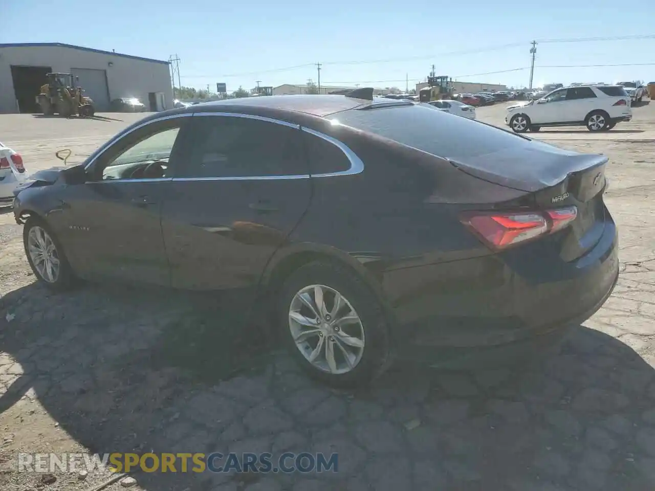2 Photograph of a damaged car 1G1ZD5ST3MF063427 CHEVROLET MALIBU 2021