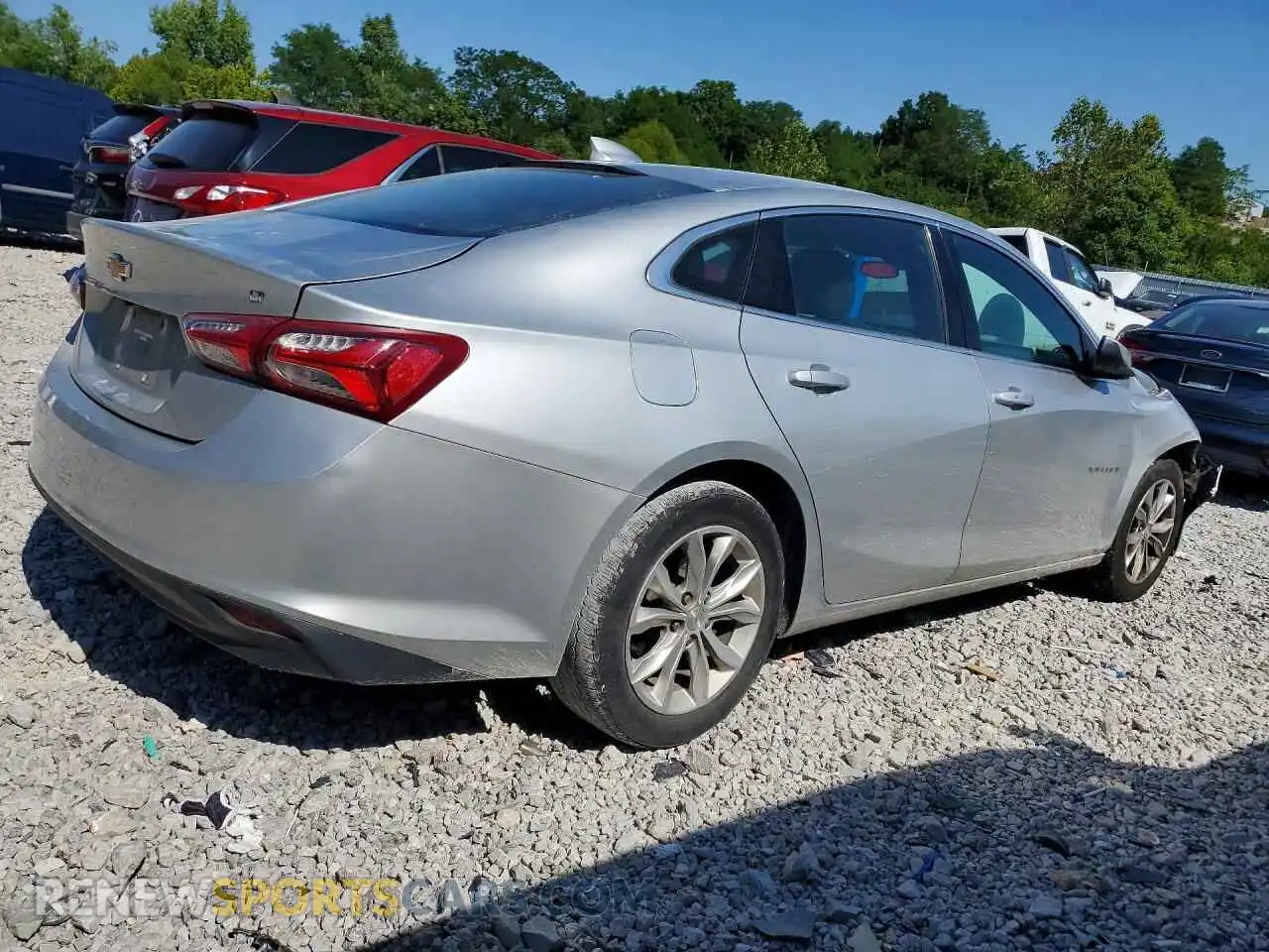 3 Photograph of a damaged car 1G1ZD5ST3MF069082 CHEVROLET MALIBU 2021