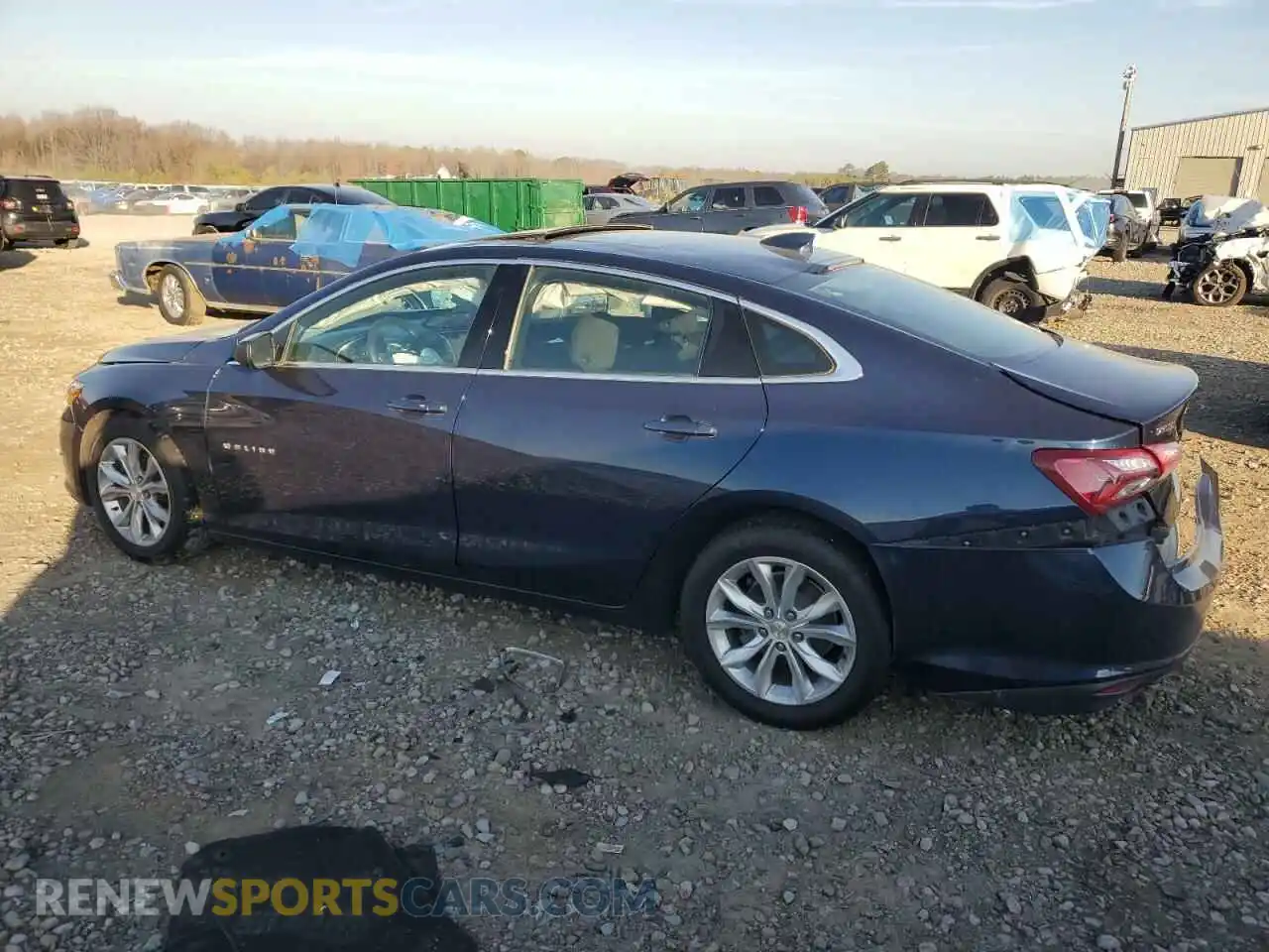 2 fotografías del automóvil dañado 1G1ZD5ST3MF069101 CHEVROLET MALIBU 2021