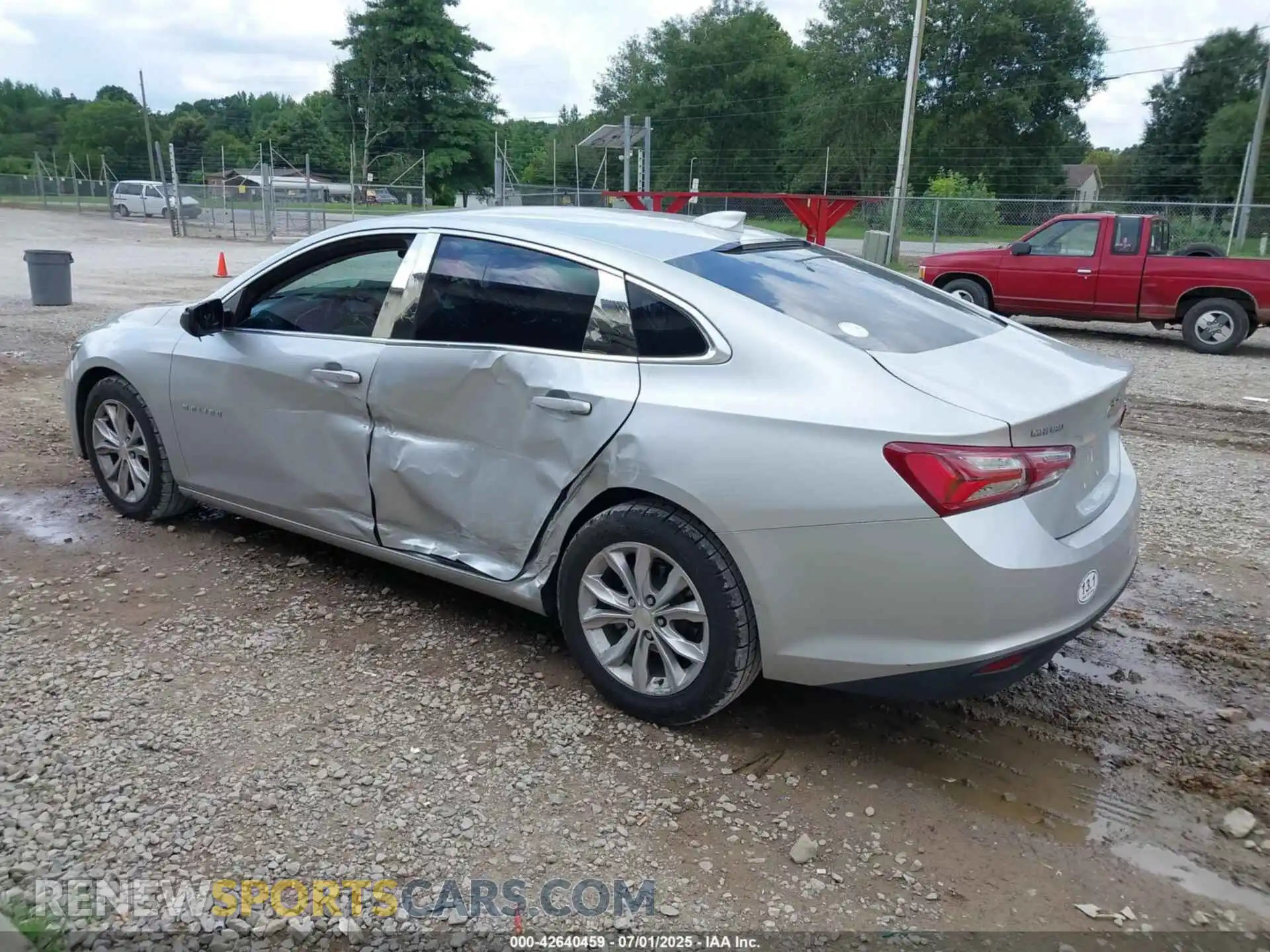 3 Photograph of a damaged car 1G1ZD5ST3MF070832 CHEVROLET MALIBU 2021