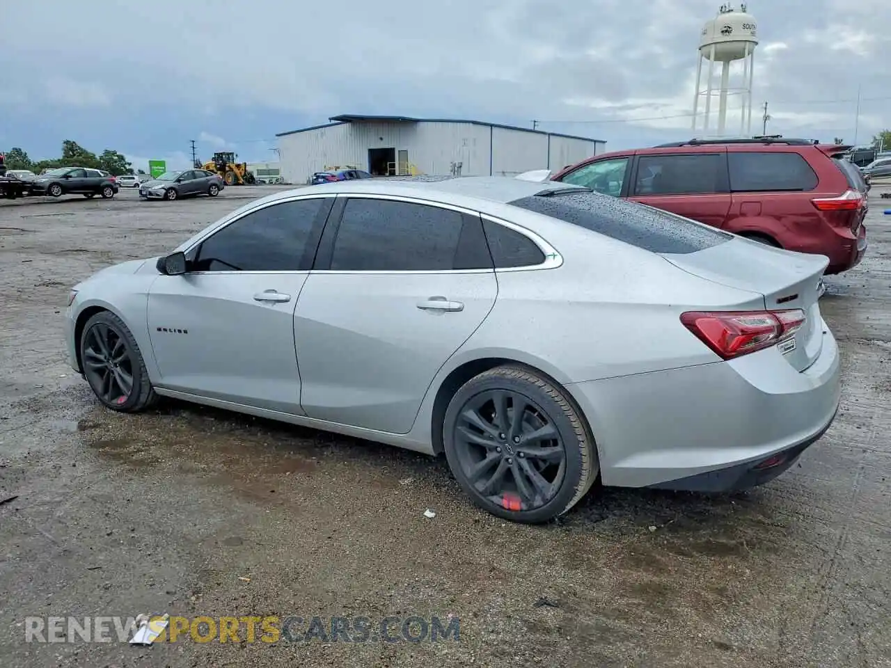 2 Photograph of a damaged car 1G1ZD5ST3MF087565 CHEVROLET MALIBU 2021