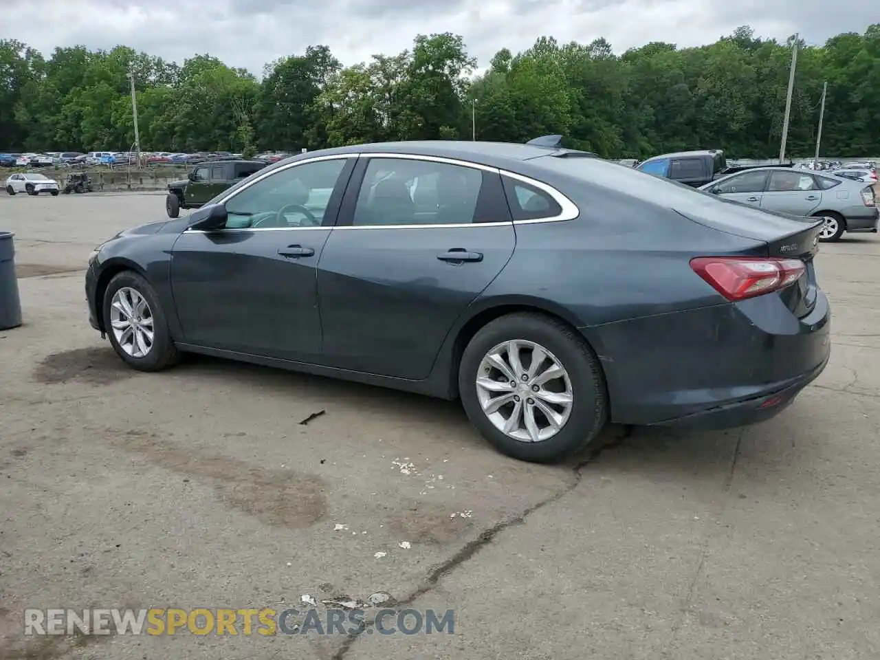 2 Photograph of a damaged car 1G1ZD5ST4MF008131 CHEVROLET MALIBU 2021