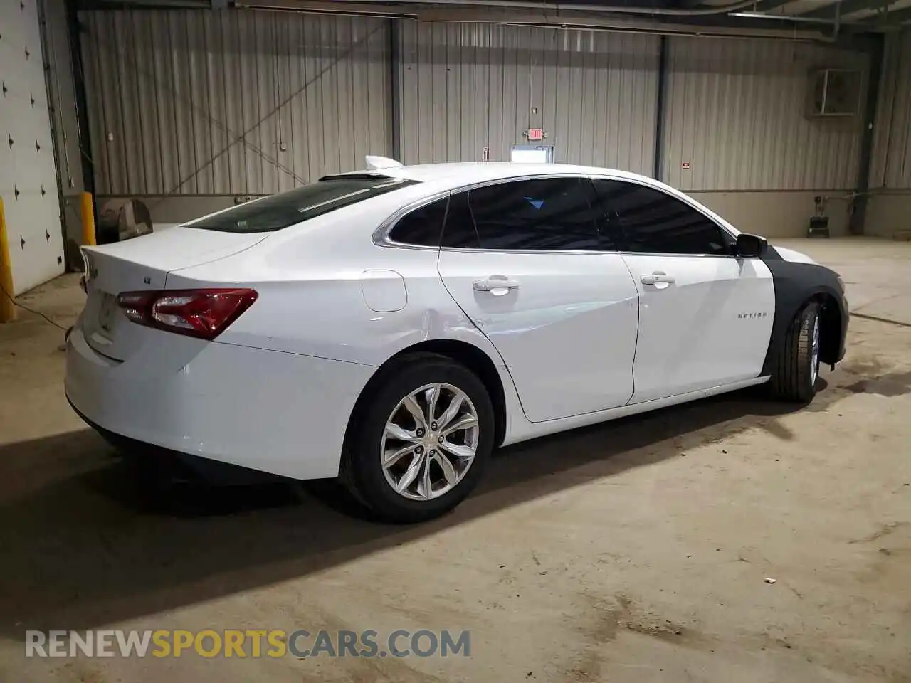 3 Фотография поврежденного автомобиля 1G1ZD5ST4MF009747 CHEVROLET MALIBU 2021