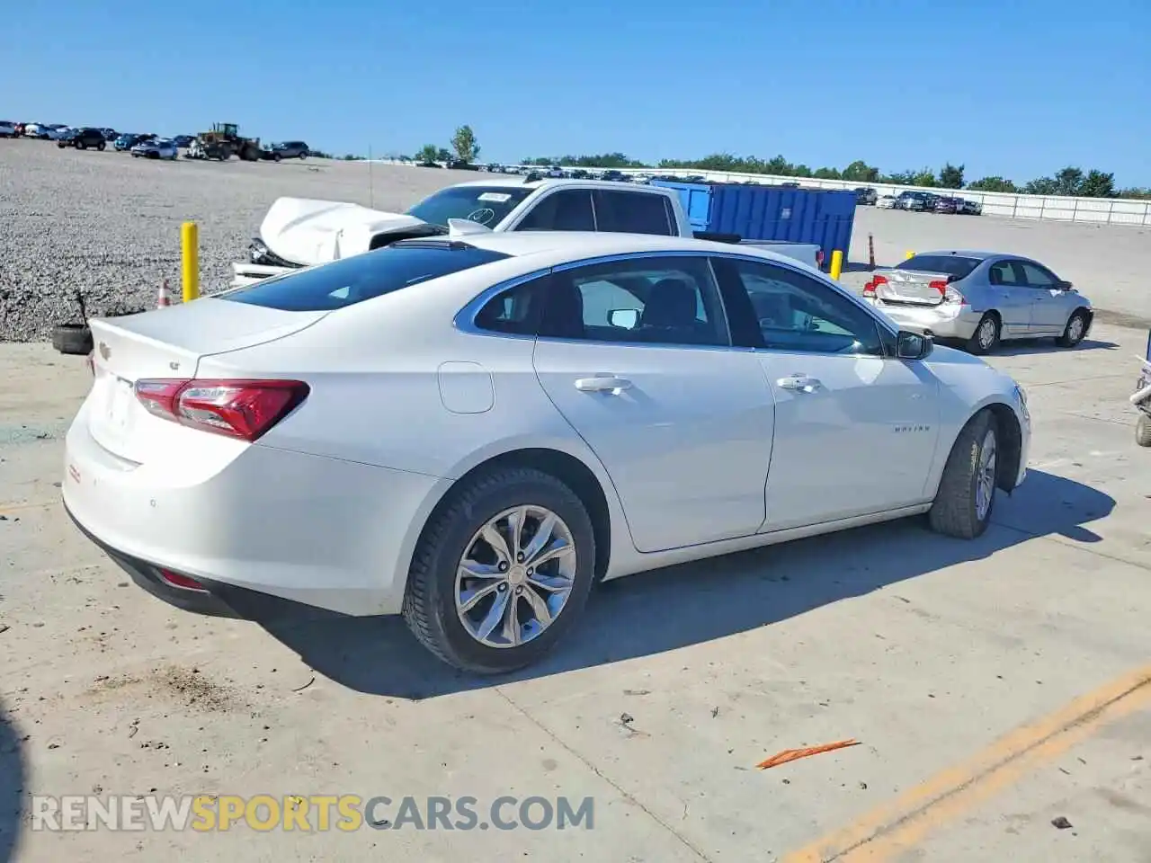 3 fotografías del automóvil dañado 1G1ZD5ST4MF013488 CHEVROLET MALIBU 2021