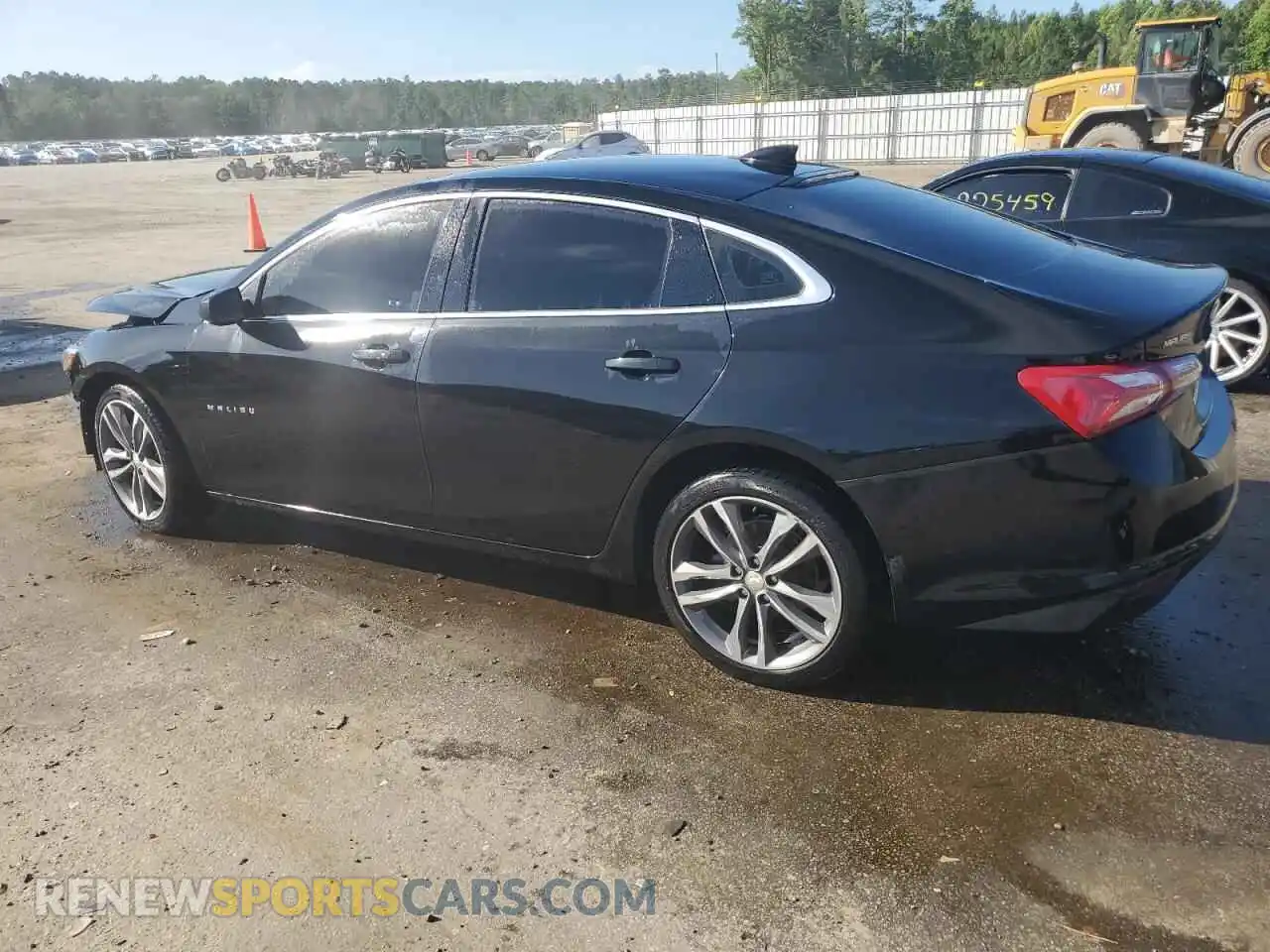 2 Photograph of a damaged car 1G1ZD5ST4MF019226 CHEVROLET MALIBU 2021