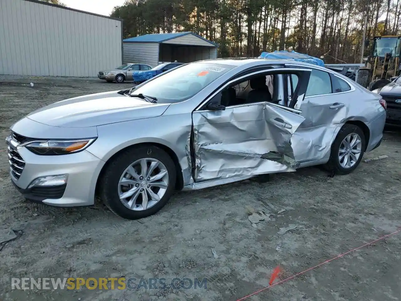 1 Photograph of a damaged car 1G1ZD5ST4MF024202 CHEVROLET MALIBU 2021