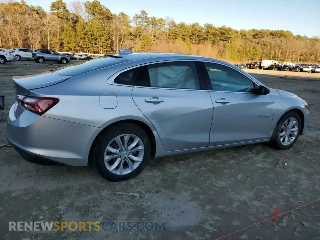 3 Photograph of a damaged car 1G1ZD5ST4MF024202 CHEVROLET MALIBU 2021