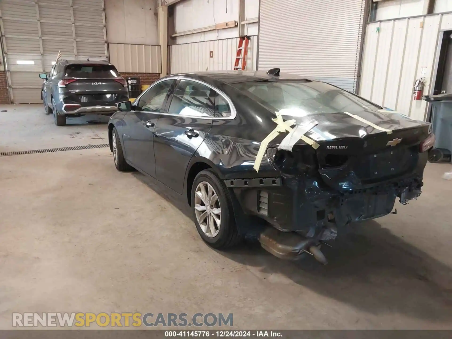 3 Photograph of a damaged car 1G1ZD5ST4MF027360 CHEVROLET MALIBU 2021