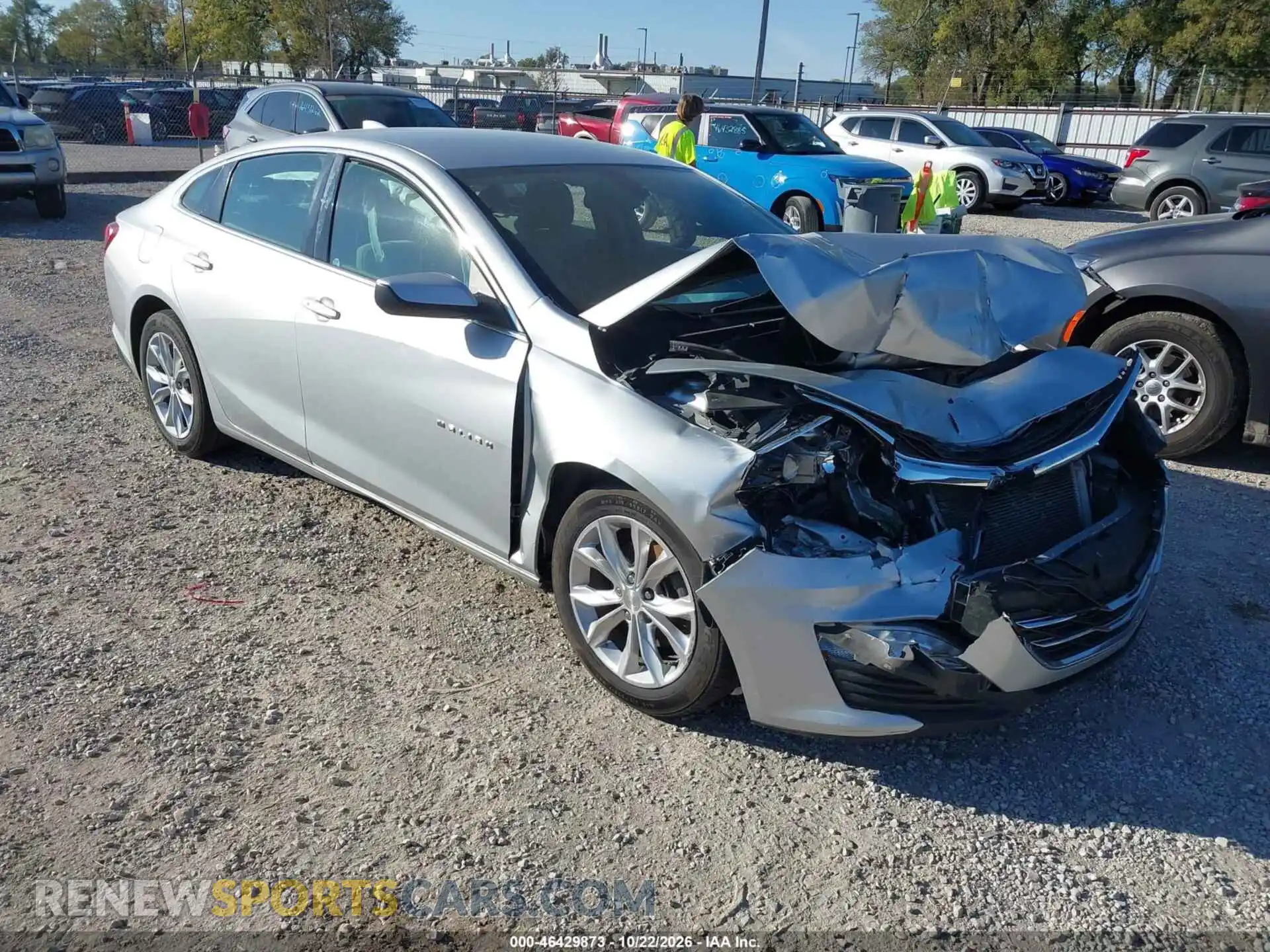 1 Фотография поврежденного автомобиля 1G1ZD5ST4MF044157 CHEVROLET MALIBU 2021