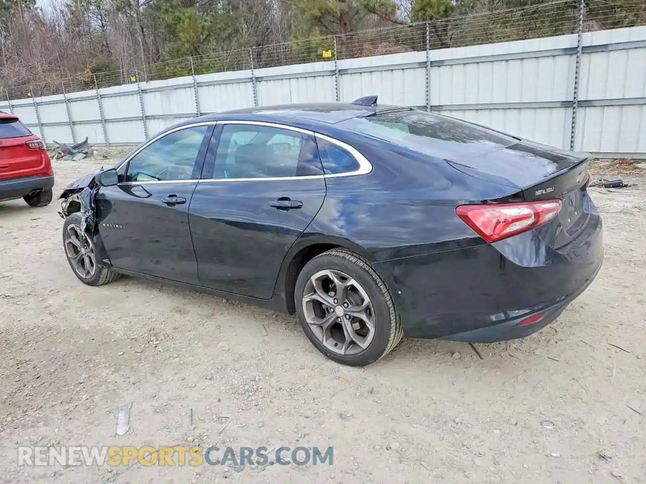 2 Photograph of a damaged car 1G1ZD5ST4MF052551 CHEVROLET MALIBU 2021