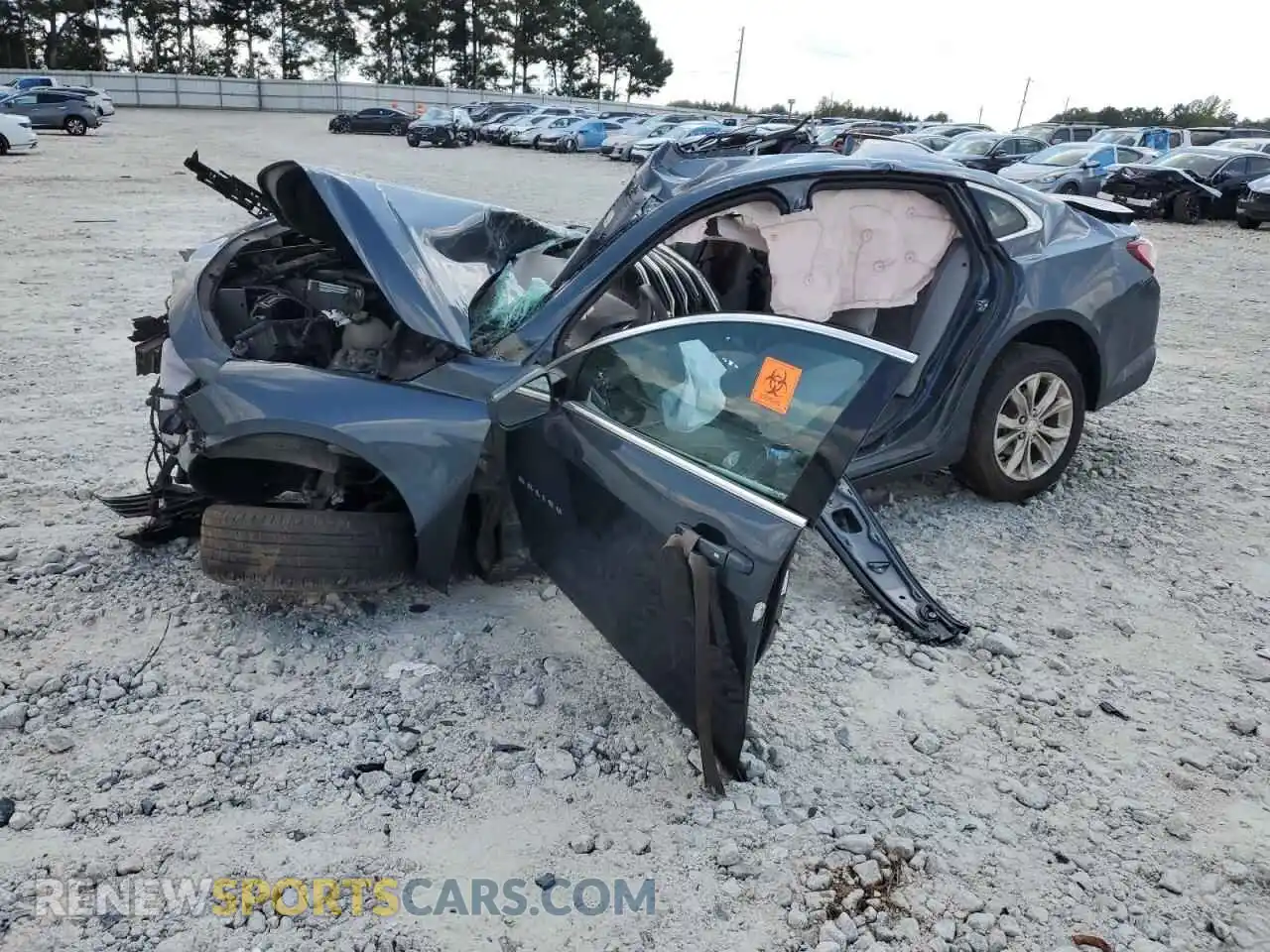 1 Photograph of a damaged car 1G1ZD5ST4MF064098 CHEVROLET MALIBU 2021
