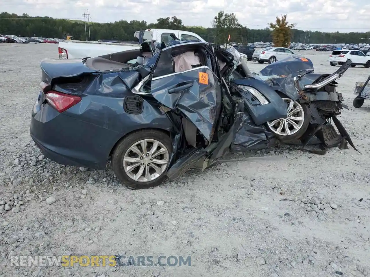 3 Photograph of a damaged car 1G1ZD5ST4MF064098 CHEVROLET MALIBU 2021