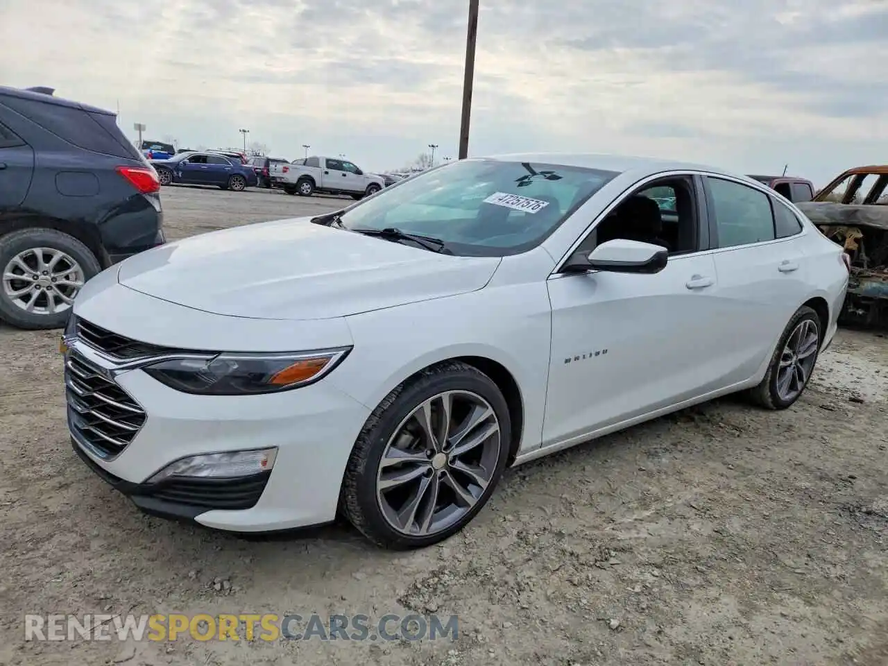 1 Photograph of a damaged car 1G1ZD5ST4MF064442 CHEVROLET MALIBU 2021