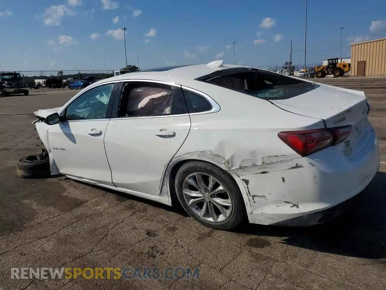 2 Фотография поврежденного автомобиля 1G1ZD5ST4MF066420 CHEVROLET MALIBU 2021