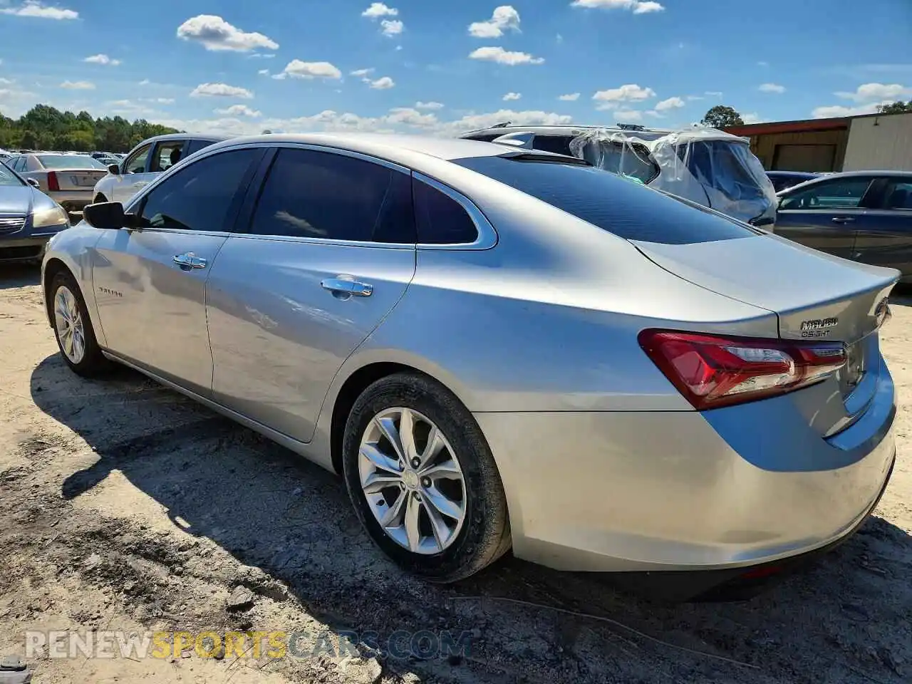 2 Фотография поврежденного автомобиля 1G1ZD5ST4MF068765 CHEVROLET MALIBU 2021