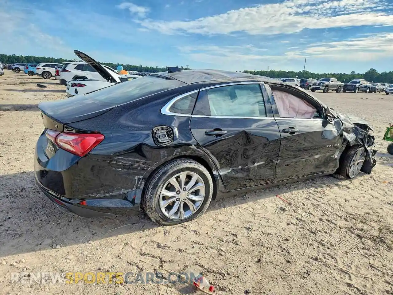 3 Фотография поврежденного автомобиля 1G1ZD5ST4MF071200 CHEVROLET MALIBU 2021