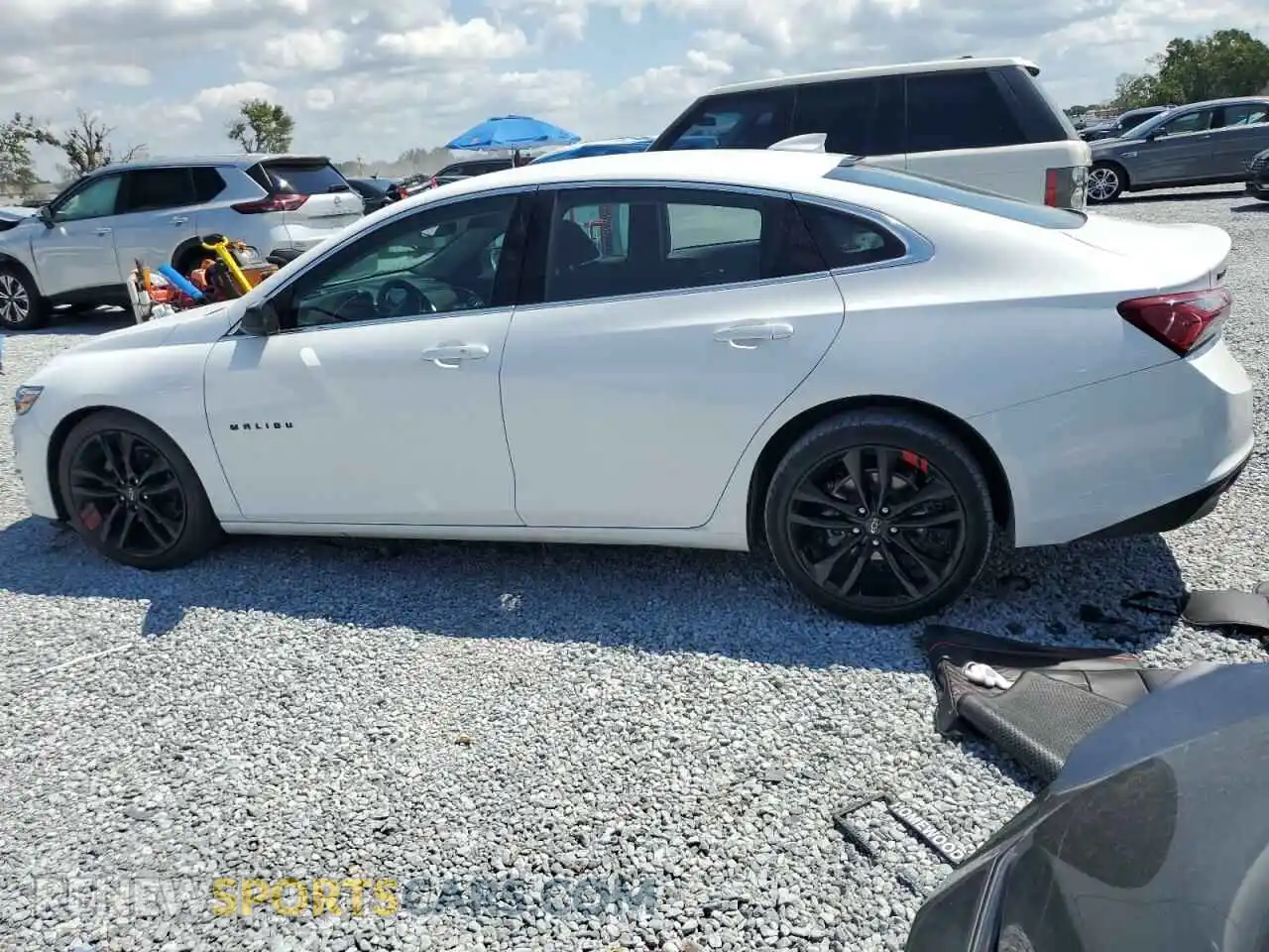 2 Photograph of a damaged car 1G1ZD5ST4MF084819 CHEVROLET MALIBU 2021