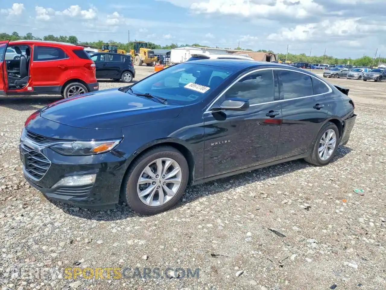 1 Photograph of a damaged car 1G1ZD5ST4MF087106 CHEVROLET MALIBU 2021