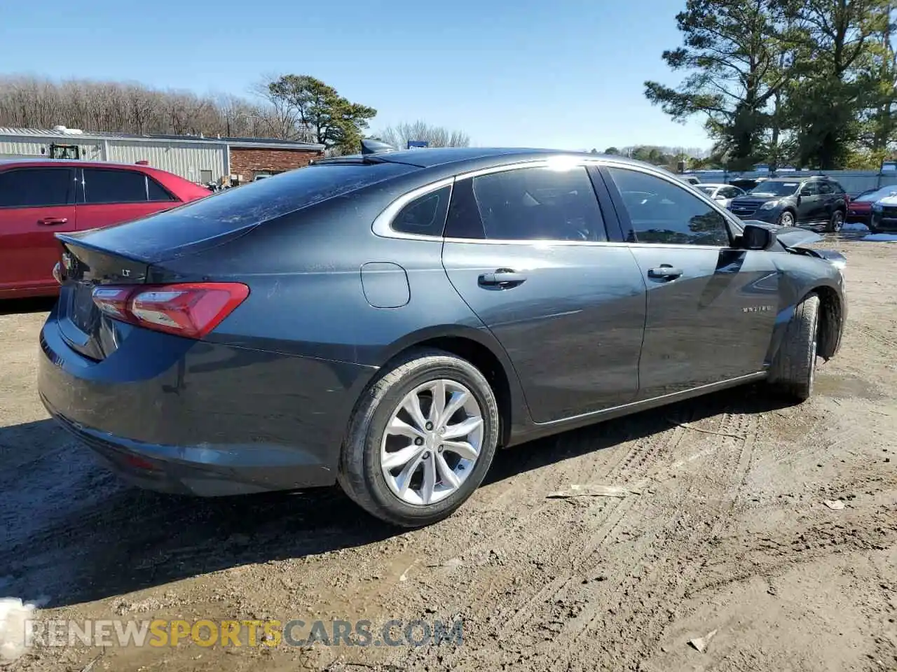 3 fotografías del automóvil dañado 1G1ZD5ST5MF005657 CHEVROLET MALIBU 2021