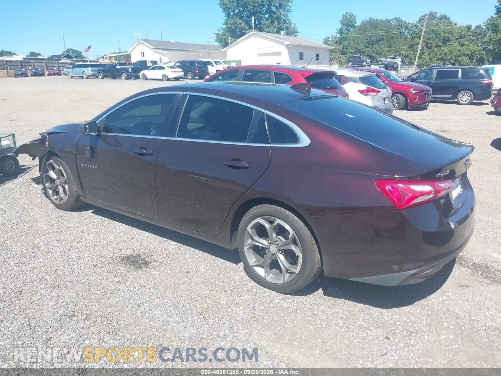 3 fotografías del automóvil dañado 1G1ZD5ST5MF006176 CHEVROLET MALIBU 2021