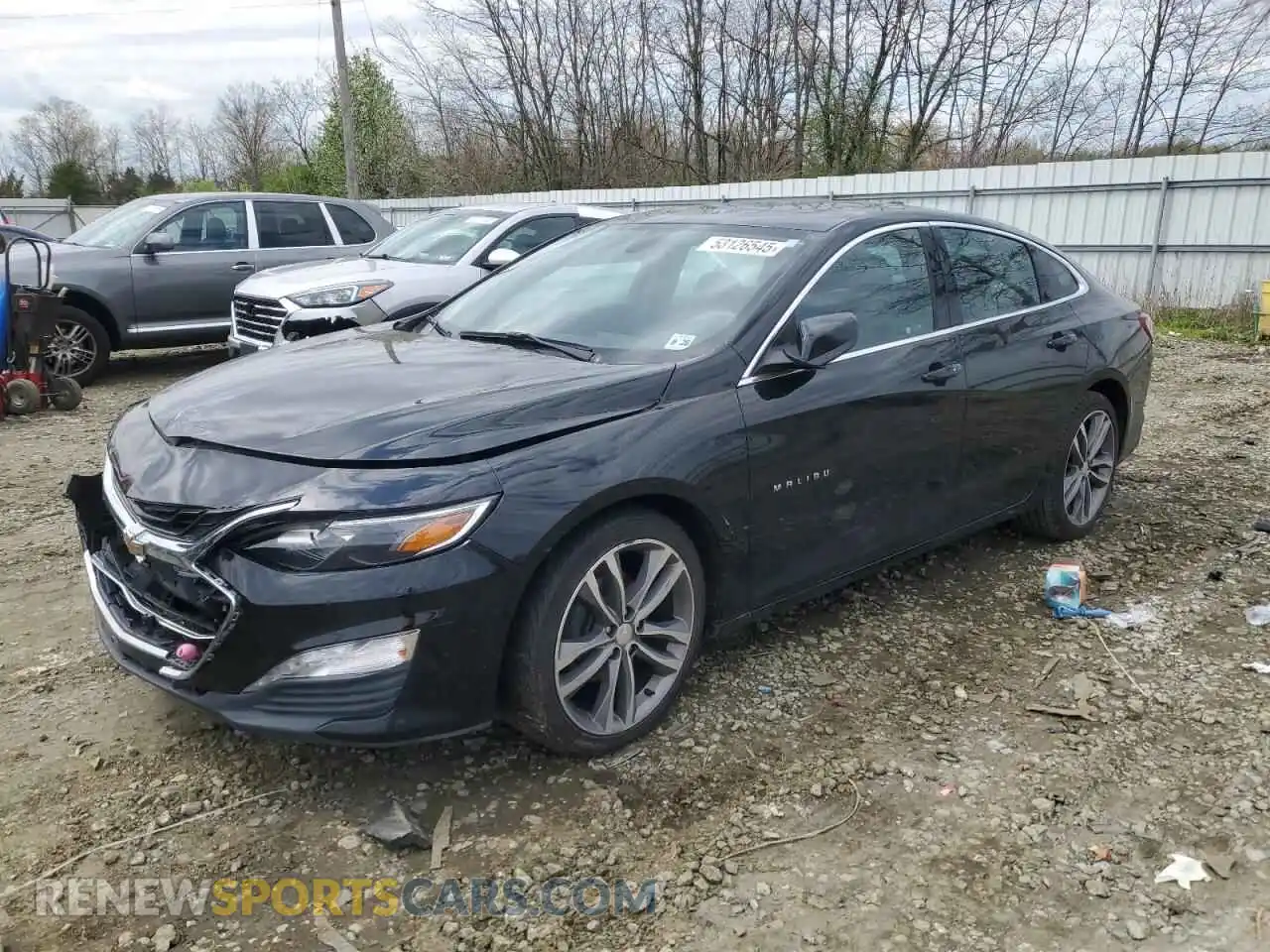 1 Photograph of a damaged car 1G1ZD5ST5MF021101 CHEVROLET MALIBU 2021