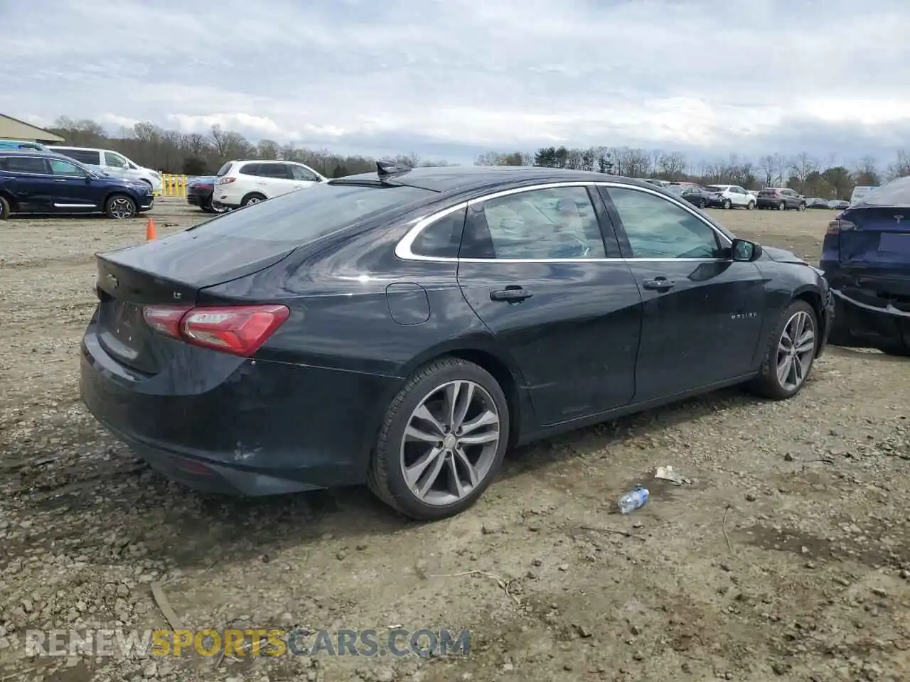 3 Photograph of a damaged car 1G1ZD5ST5MF021101 CHEVROLET MALIBU 2021