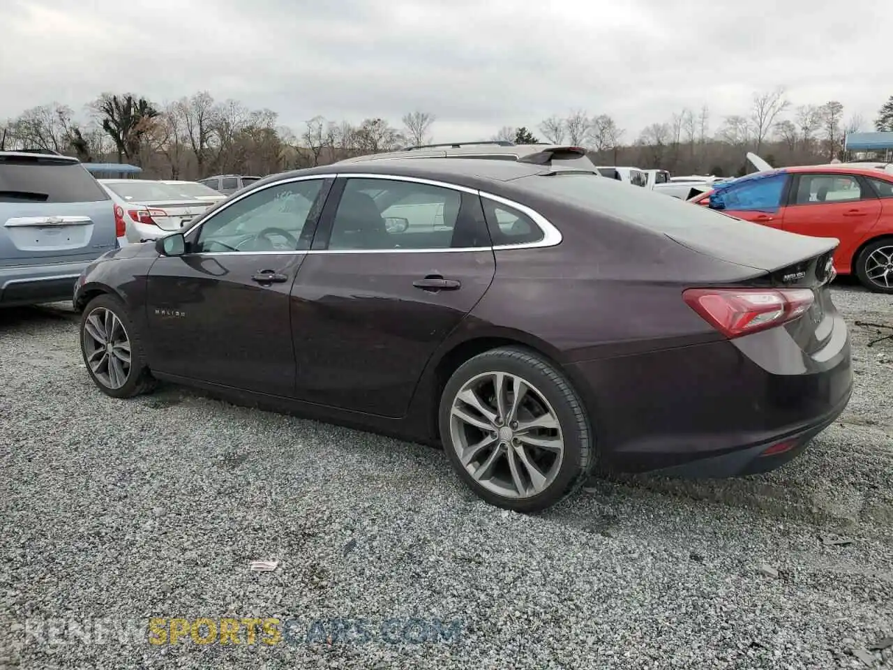 2 Photograph of a damaged car 1G1ZD5ST5MF022409 CHEVROLET MALIBU 2021