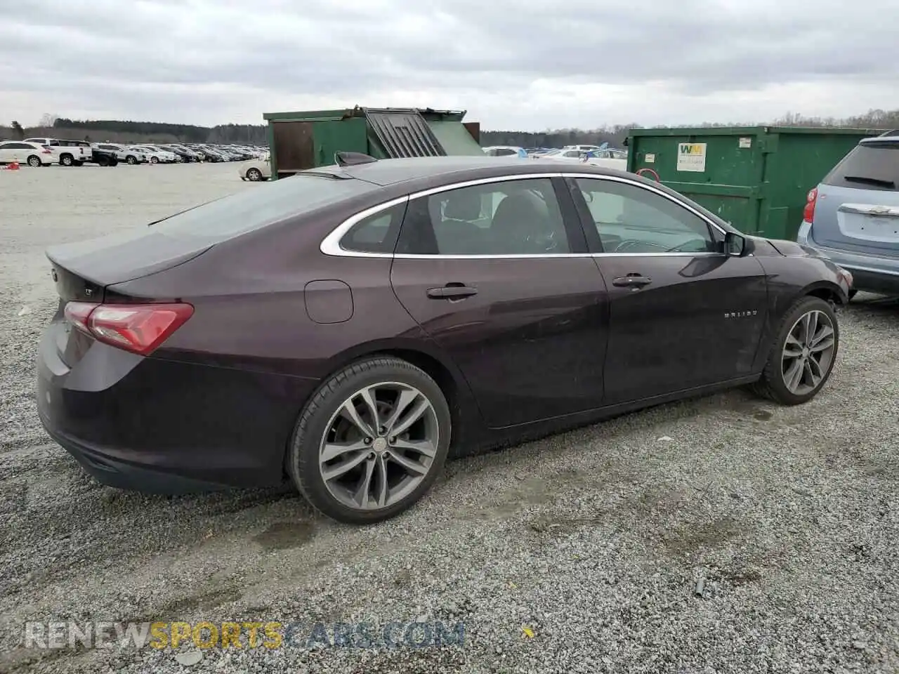 3 Photograph of a damaged car 1G1ZD5ST5MF022409 CHEVROLET MALIBU 2021