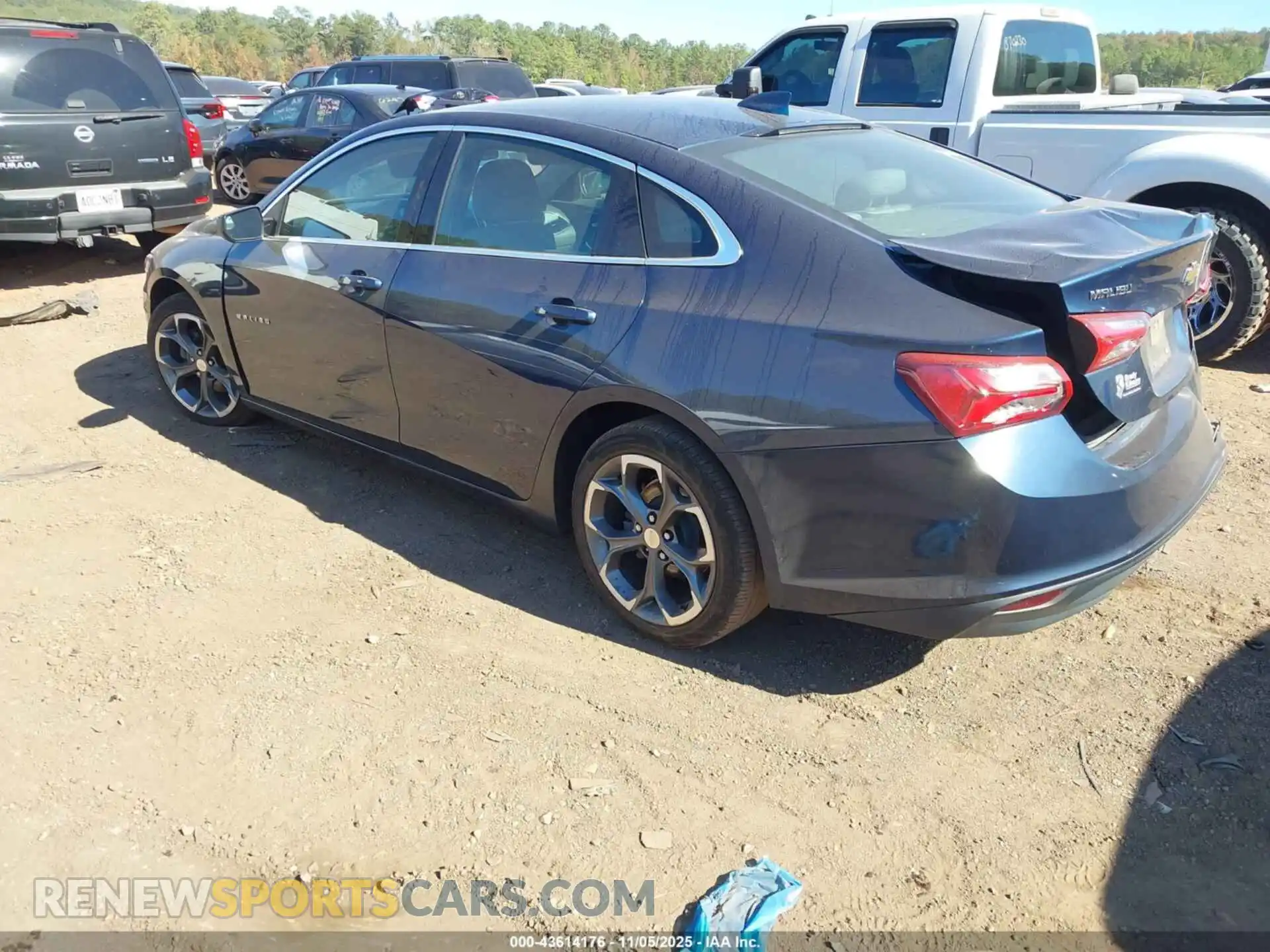 3 Photograph of a damaged car 1G1ZD5ST5MF024189 CHEVROLET MALIBU 2021