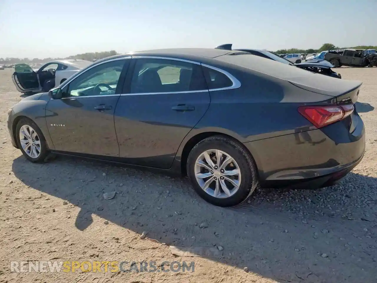 2 Photograph of a damaged car 1G1ZD5ST5MF028016 CHEVROLET MALIBU 2021