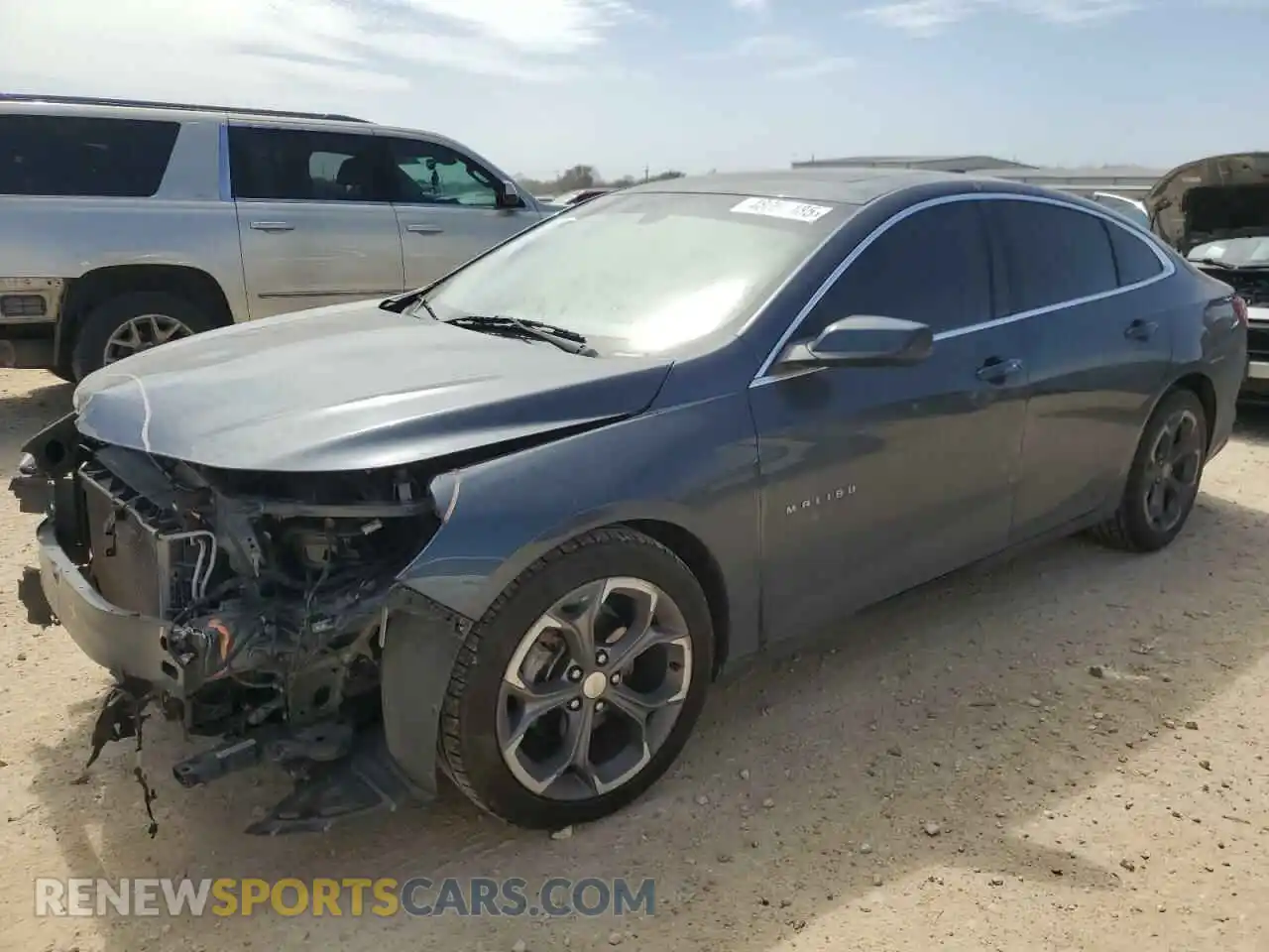 1 Photograph of a damaged car 1G1ZD5ST5MF028761 CHEVROLET MALIBU 2021