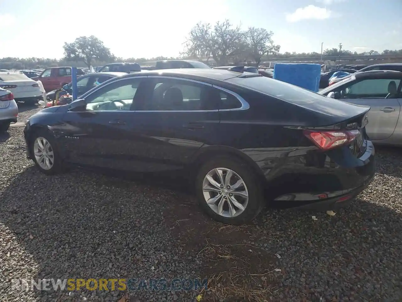 2 Photograph of a damaged car 1G1ZD5ST5MF030106 CHEVROLET MALIBU 2021