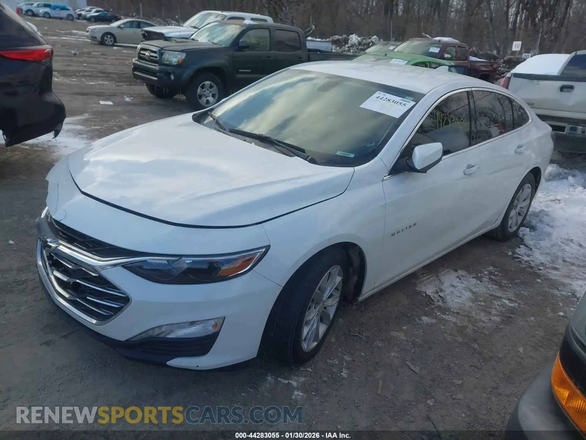 2 Photograph of a damaged car 1G1ZD5ST5MF070606 CHEVROLET MALIBU 2021