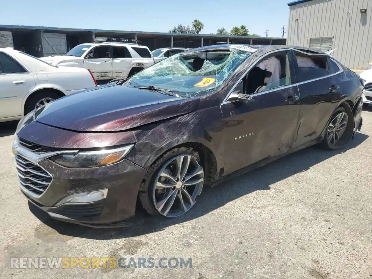 1 Photograph of a damaged car 1G1ZD5ST5MF072114 CHEVROLET MALIBU 2021