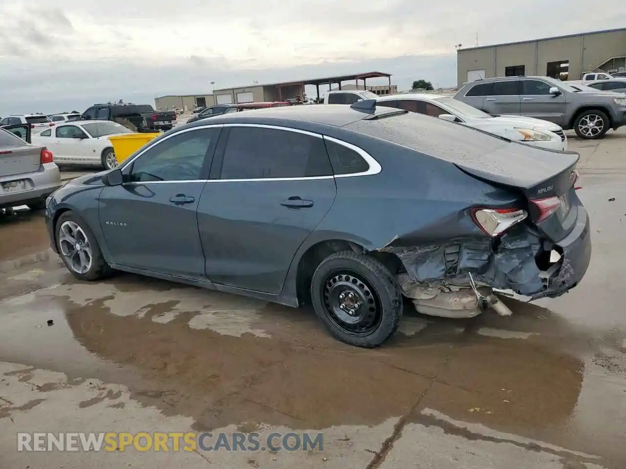 2 Photograph of a damaged car 1G1ZD5ST5MF073540 CHEVROLET MALIBU 2021