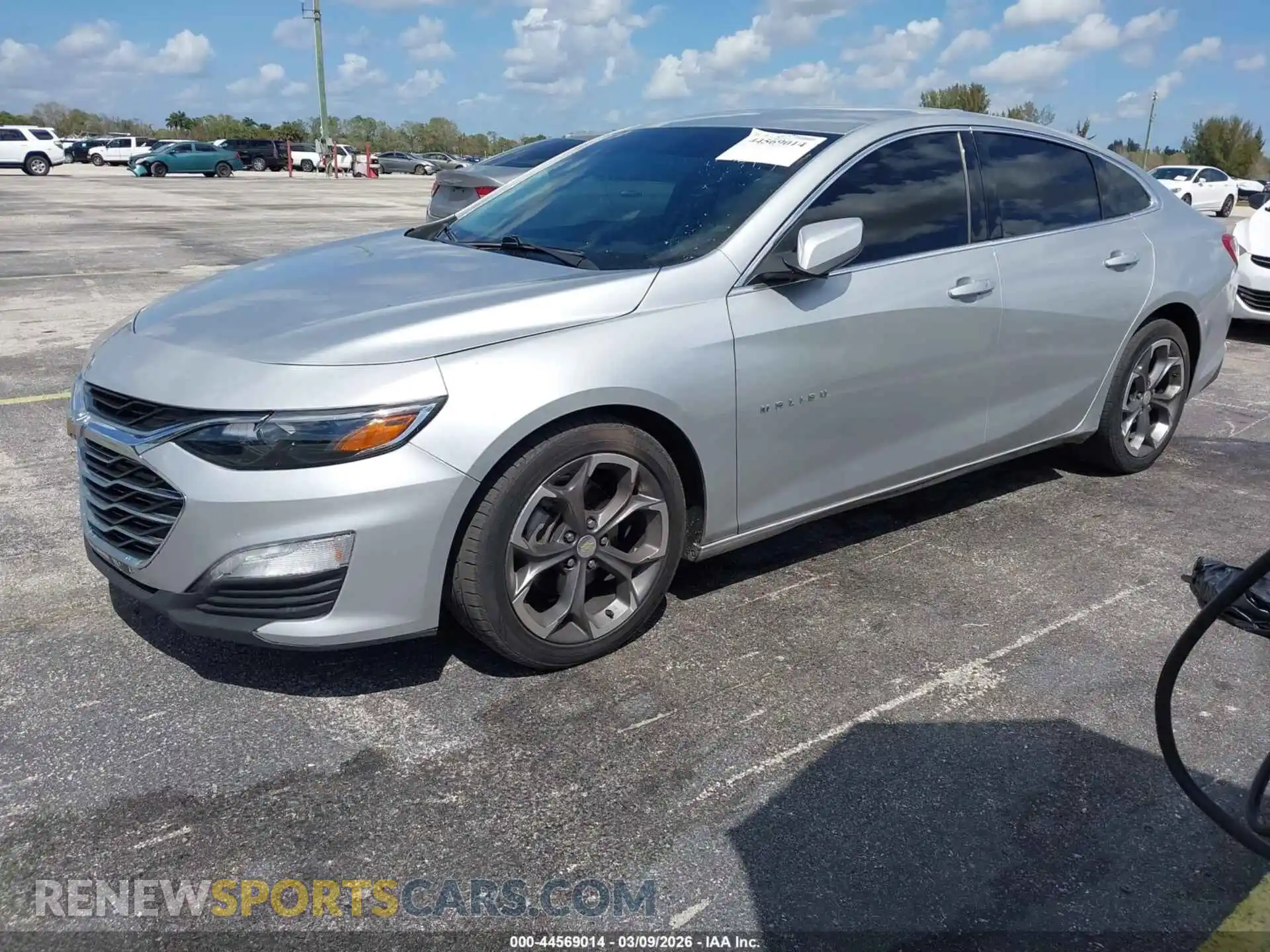 2 Photograph of a damaged car 1G1ZD5ST5MF073750 CHEVROLET MALIBU 2021