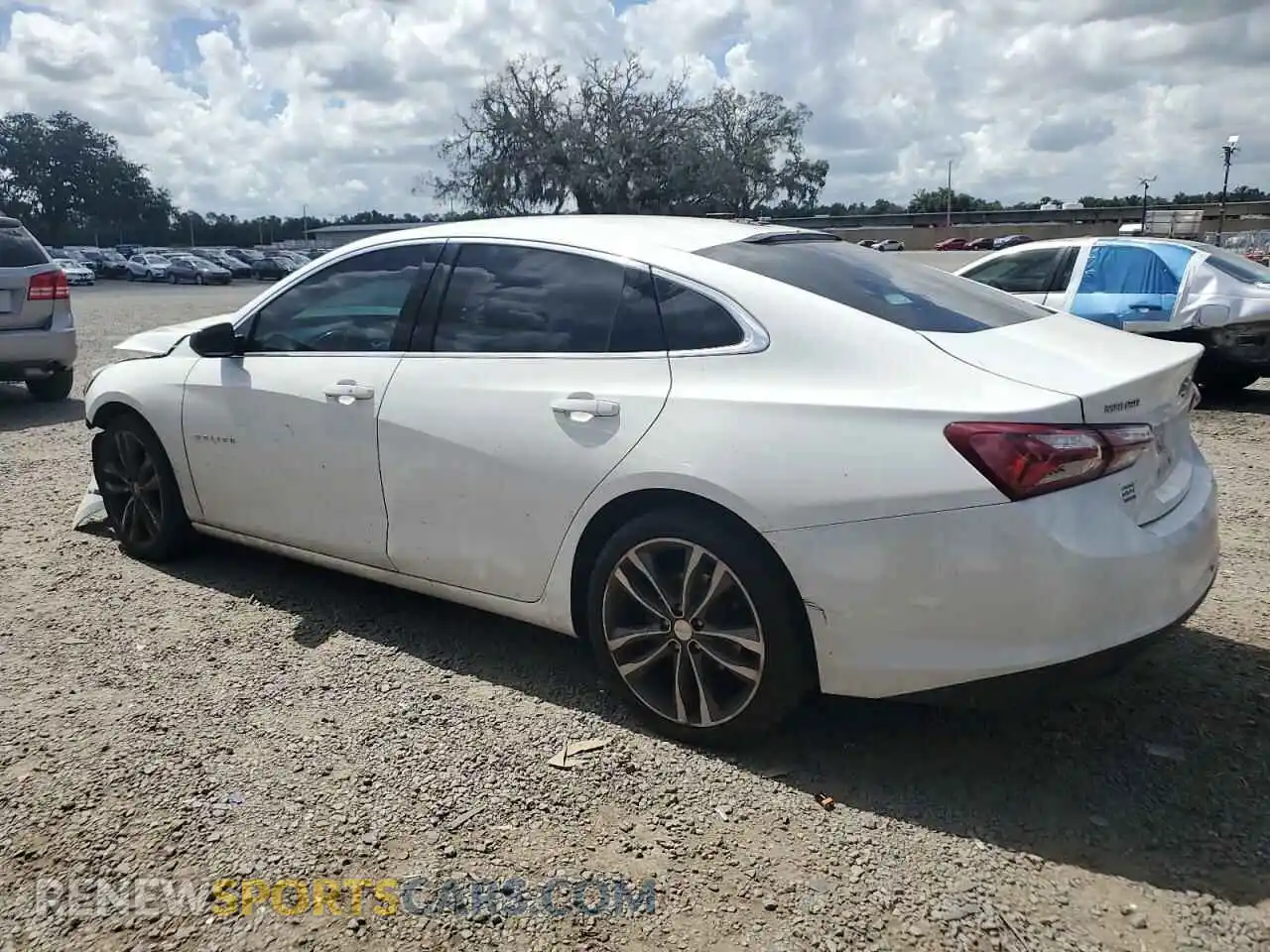 2 Photograph of a damaged car 1G1ZD5ST5MF074459 CHEVROLET MALIBU 2021