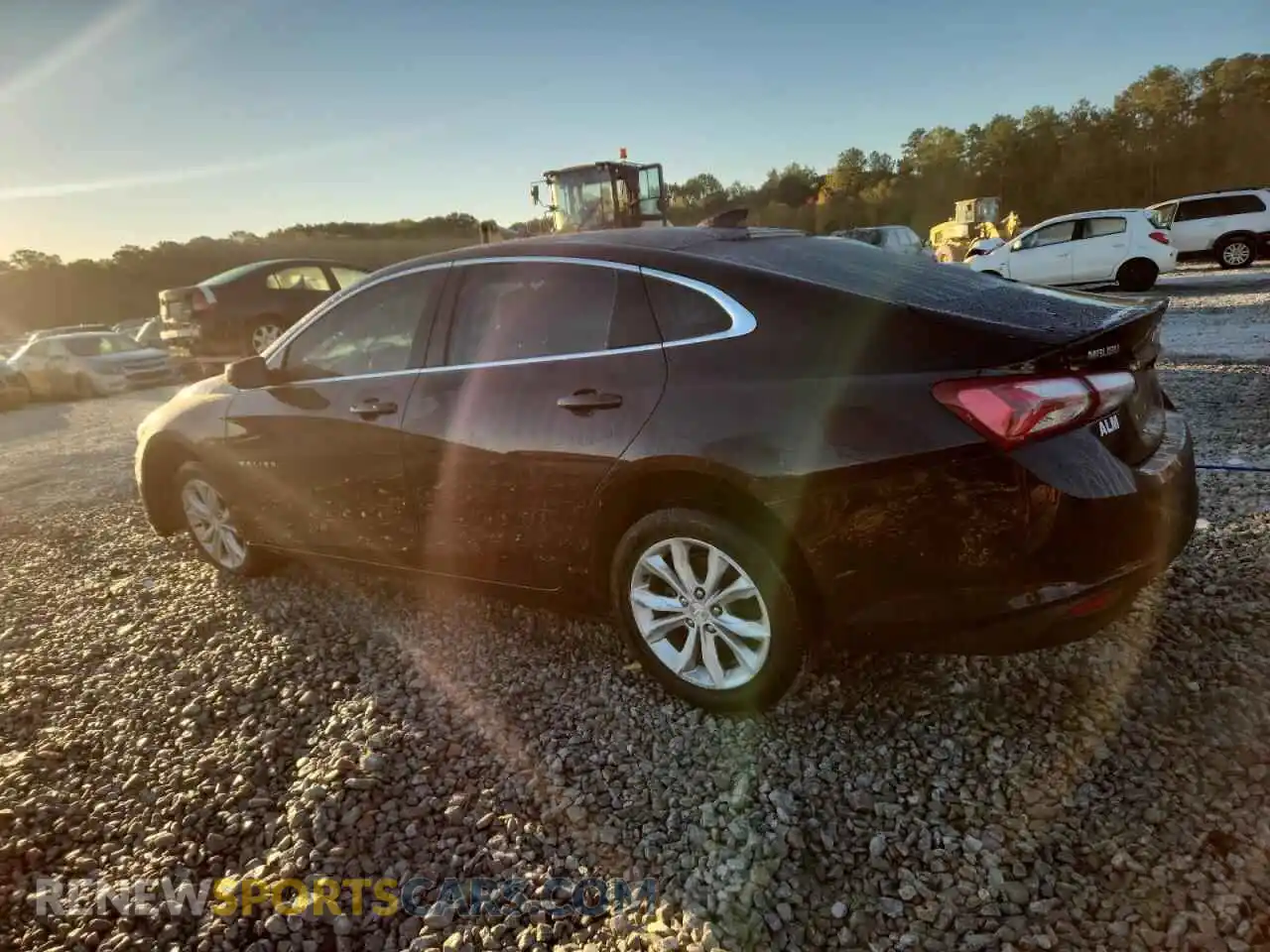 2 Фотография поврежденного автомобиля 1G1ZD5ST5MF075255 CHEVROLET MALIBU 2021