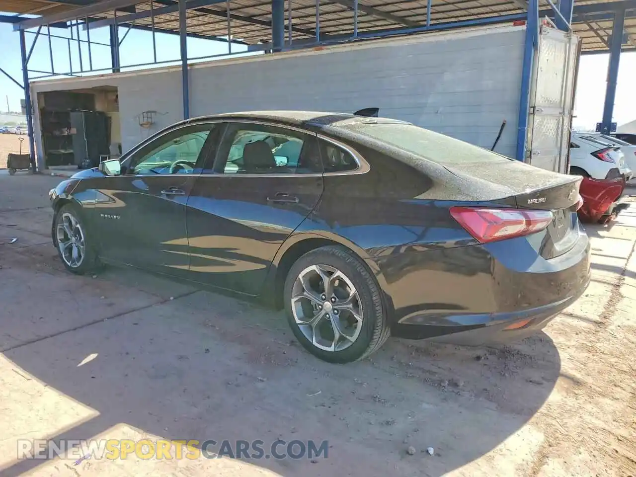 2 Фотография поврежденного автомобиля 1G1ZD5ST5MF076793 CHEVROLET MALIBU 2021