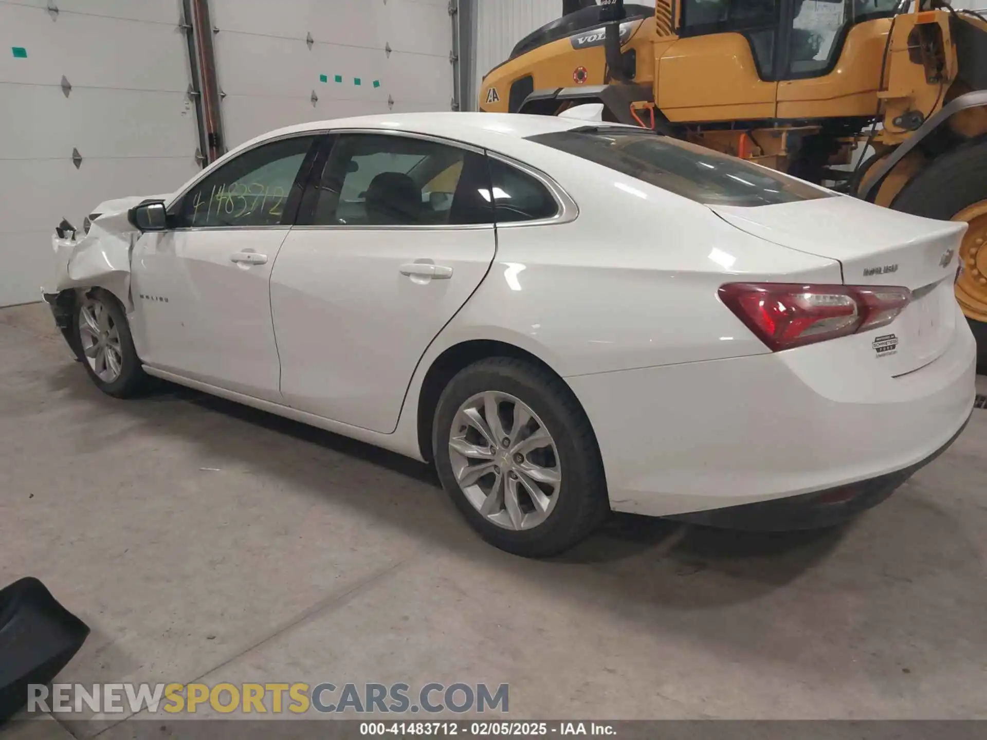 3 Photograph of a damaged car 1G1ZD5ST5MF078012 CHEVROLET MALIBU 2021